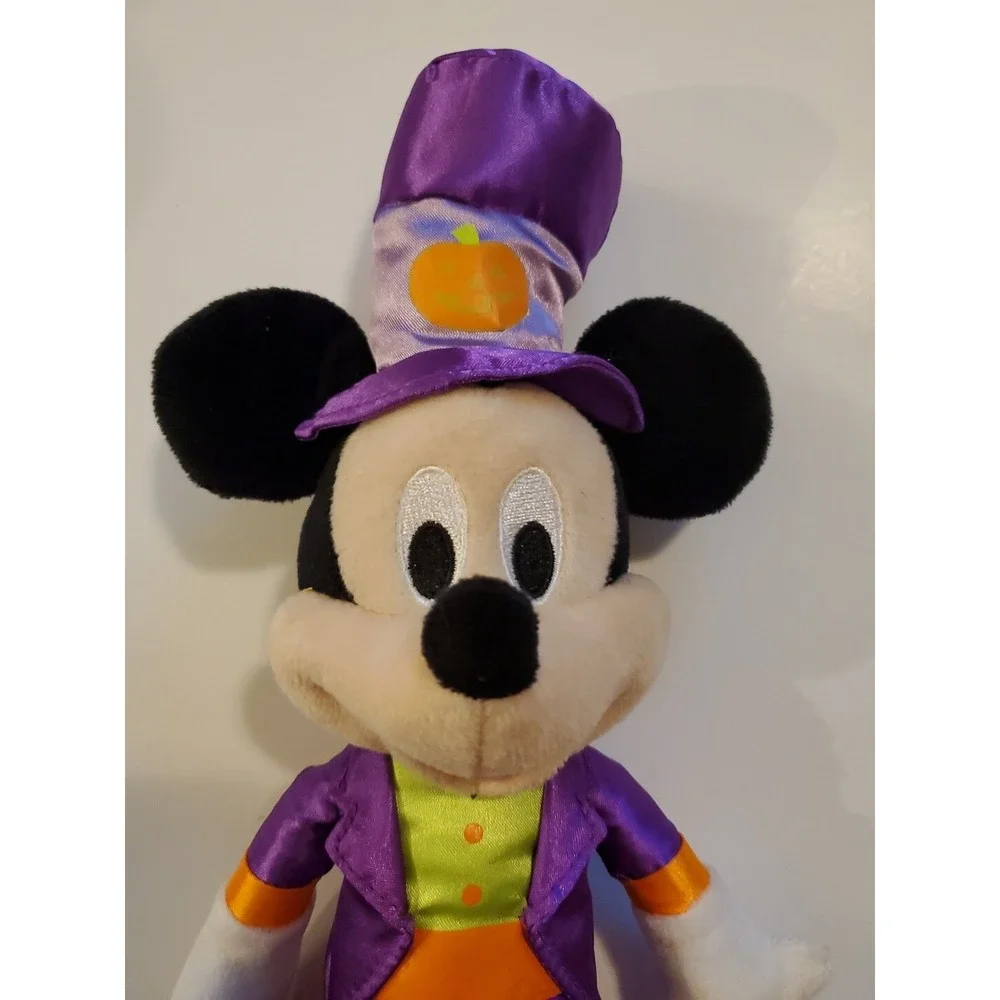 Disney‎ Mickey Mouse Halloween Plush Purple